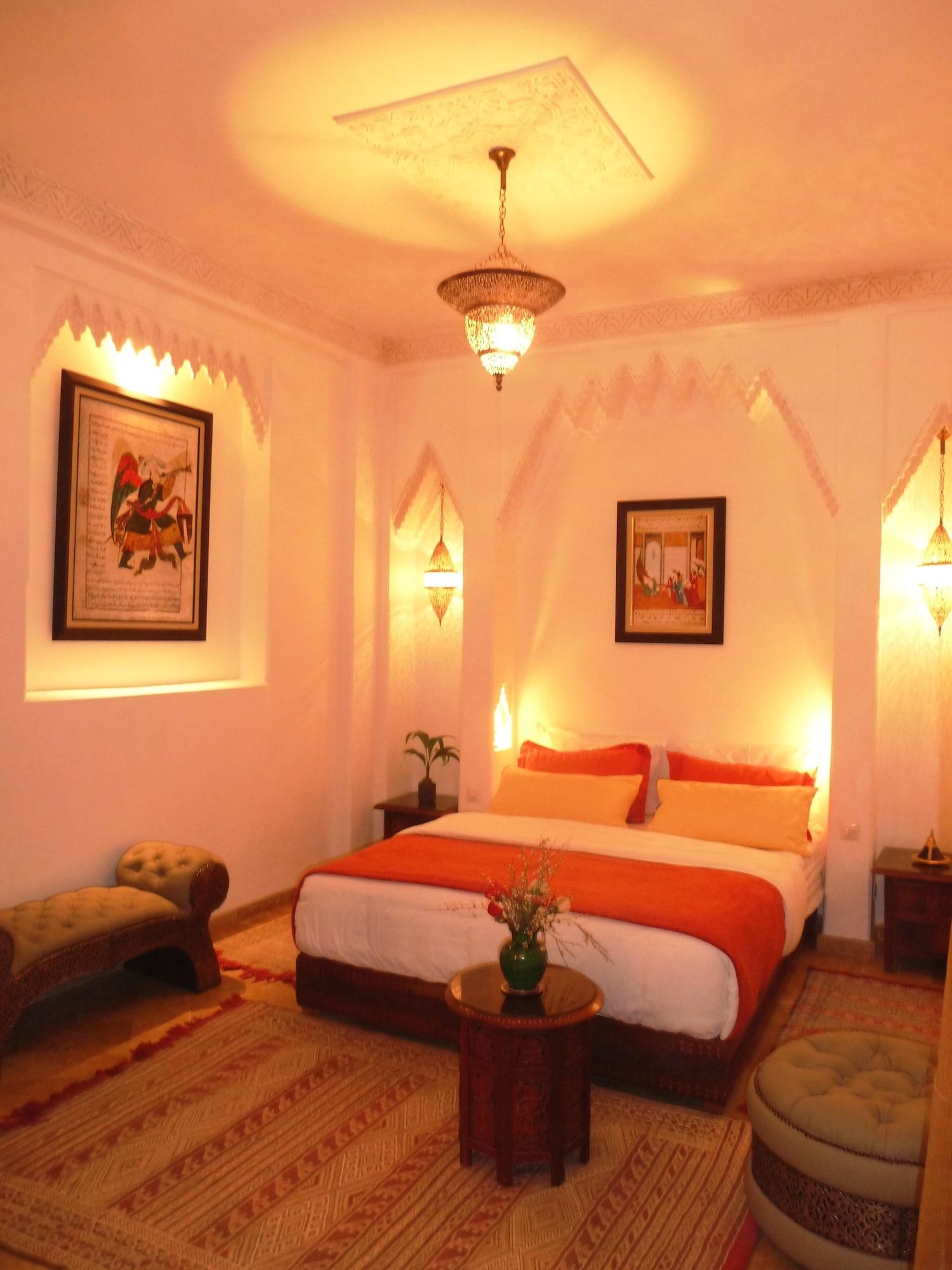 Riad Viva Marraquexe Exterior foto A bedroom at the hotel