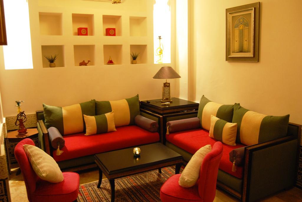 Riad Viva Marraquexe Exterior foto A living room in a hotel
